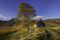 PATH TO ABANDONED BUILDING (Loch Loyal)