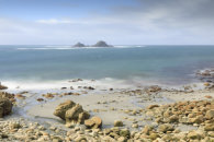 PORTH NANVEN BEACH VIEW