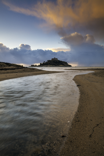 RIVER AT MARAZION (St Michael's Mount)