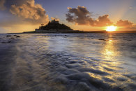 SETTING SUN FROM THE CAUSEWAY