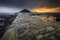 STORMY SUNSET (St Michael's Mount)