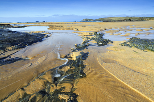 STREAM ON CONSTANTINE BAY BEACH