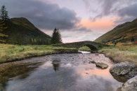 Sunrise at Butter Bridge