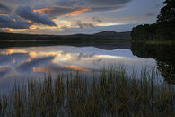 SUNRISE OVER LOCH GARTEN