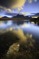SUNSET RELECTIONS (Loch Loyal)