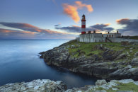 SUNSET AT EILEAN GLAS LIGHTHOUSE (Scalpay)