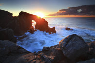 SUNSET AT STAC A' PHRIS