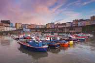 TENBY AT SUNSET