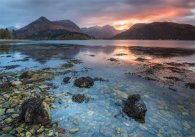 Towards sunrise (Loch Leven)