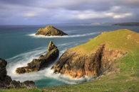 TOWARDS THE MOULS (Port Quin Bay)
