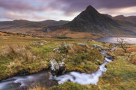 TRYFAN AT SUNSET