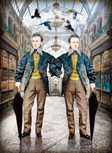 'Arcade of Two' Greeting Card
