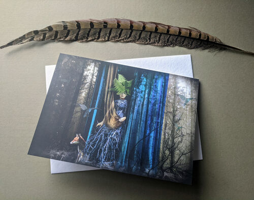 'Out of the Woods' Greeting Card
