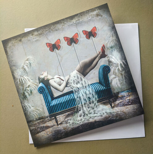 'Sleeping Light' Greeting Card