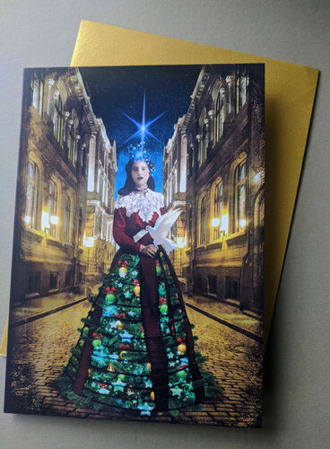 'Message from A Dove' Greeting Card