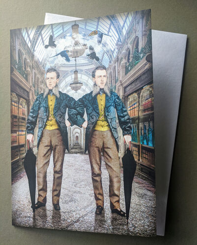 'Arcade of Two' Greeting Card