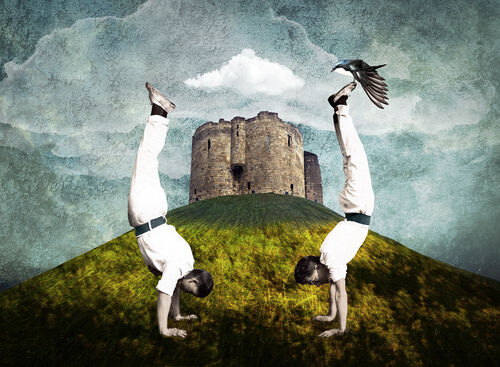 'Tower of Strength' Greeting Card