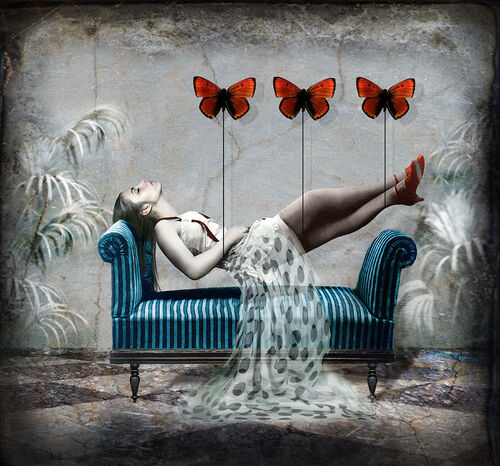 'Sleeping Light' Greeting Card