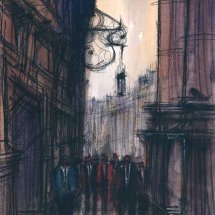Suspicious pigeon - Theatre Royal