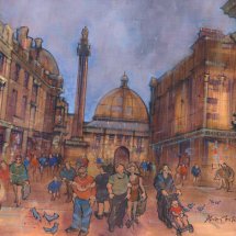 Shoppers on Grey Street