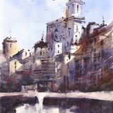 Bridge on the Rui Onyar, Girona