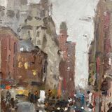 Looking down Oxford Rd (10”x8”) - £450