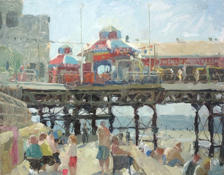 Hottest day of the year (11"x14")