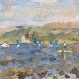 Paddle Boarding (11”x14”) - £595