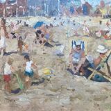 A Day At The Beach (10”x12”) - £550
