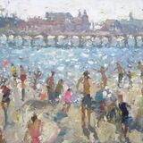 A Quick Dip (26”x32”) - £1850