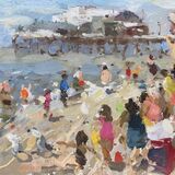 At The Seaside (10”x12”) - £550