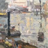 Towards Battersea (16”x10”) - £695