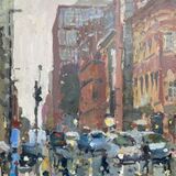 Deansgate Rain (16”x12”) - £750
