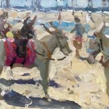 Beach Donkeys (8”x10”) - £425