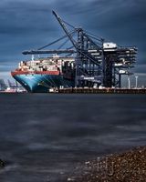 MayView Maersk at Felixstowe