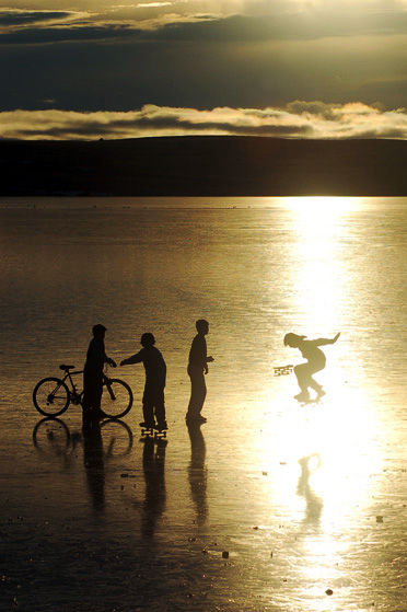 Frozen lake, El Calafate