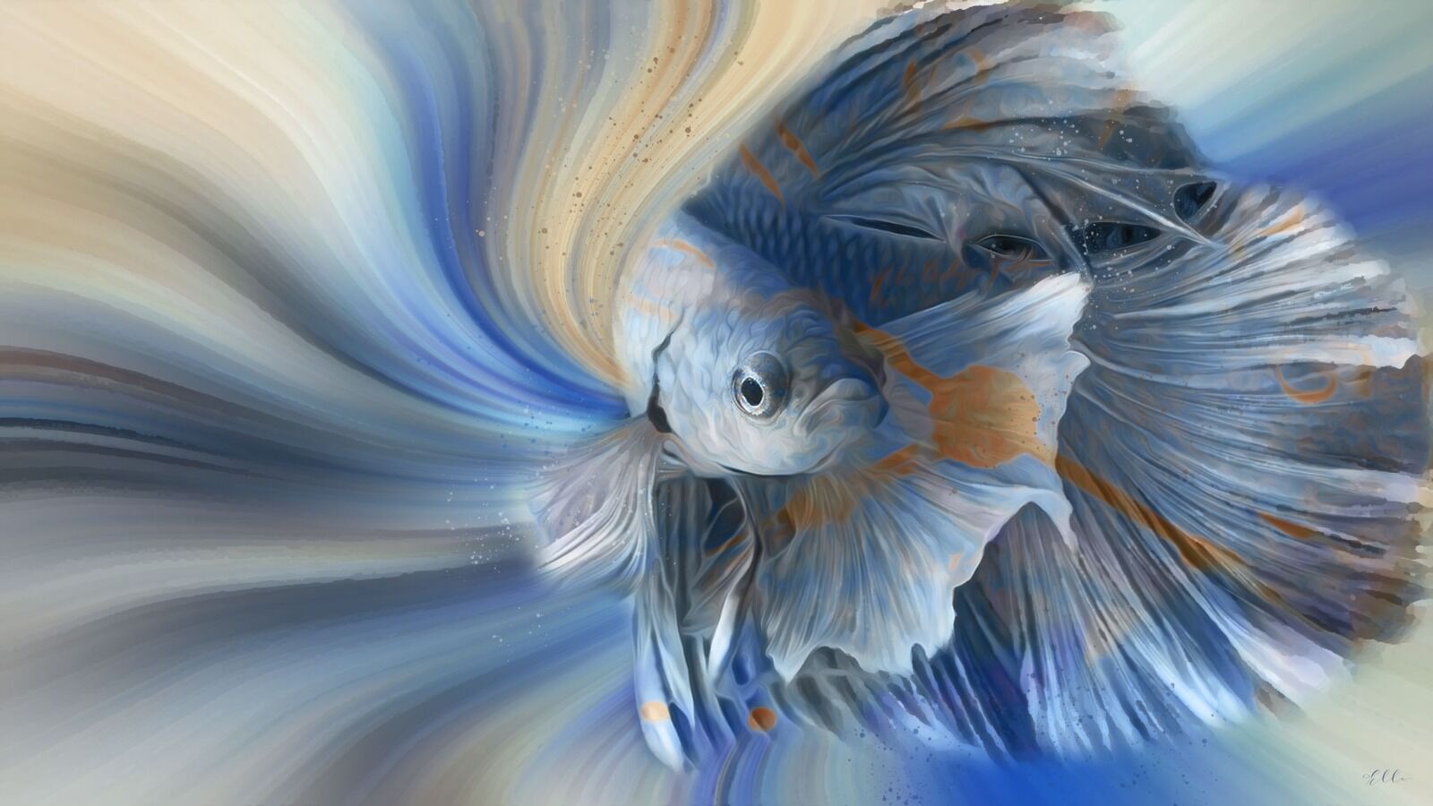 Tropical blue