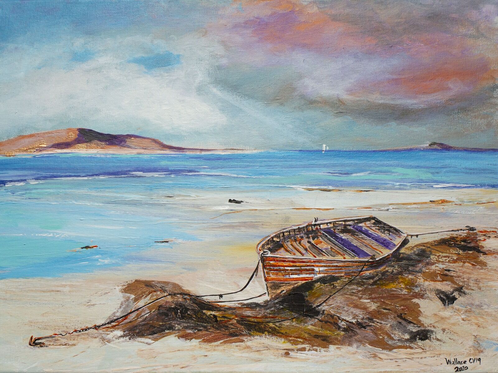 Old boat - Barra Scotland
