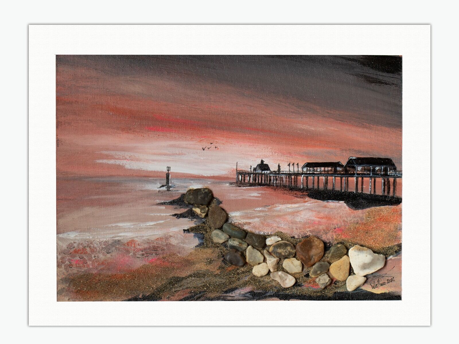 Southwold pier in the sunset