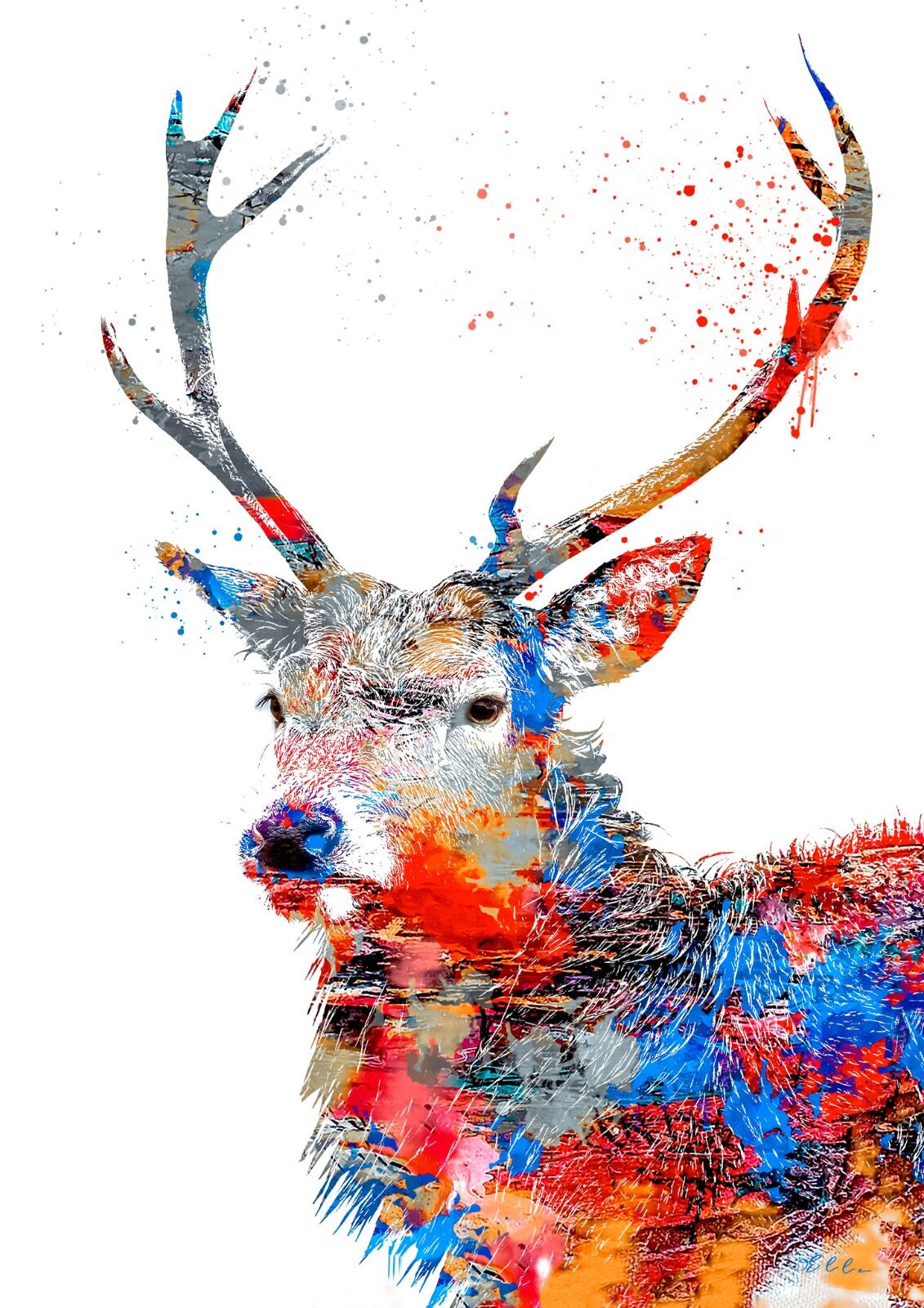 Abstract Stag
