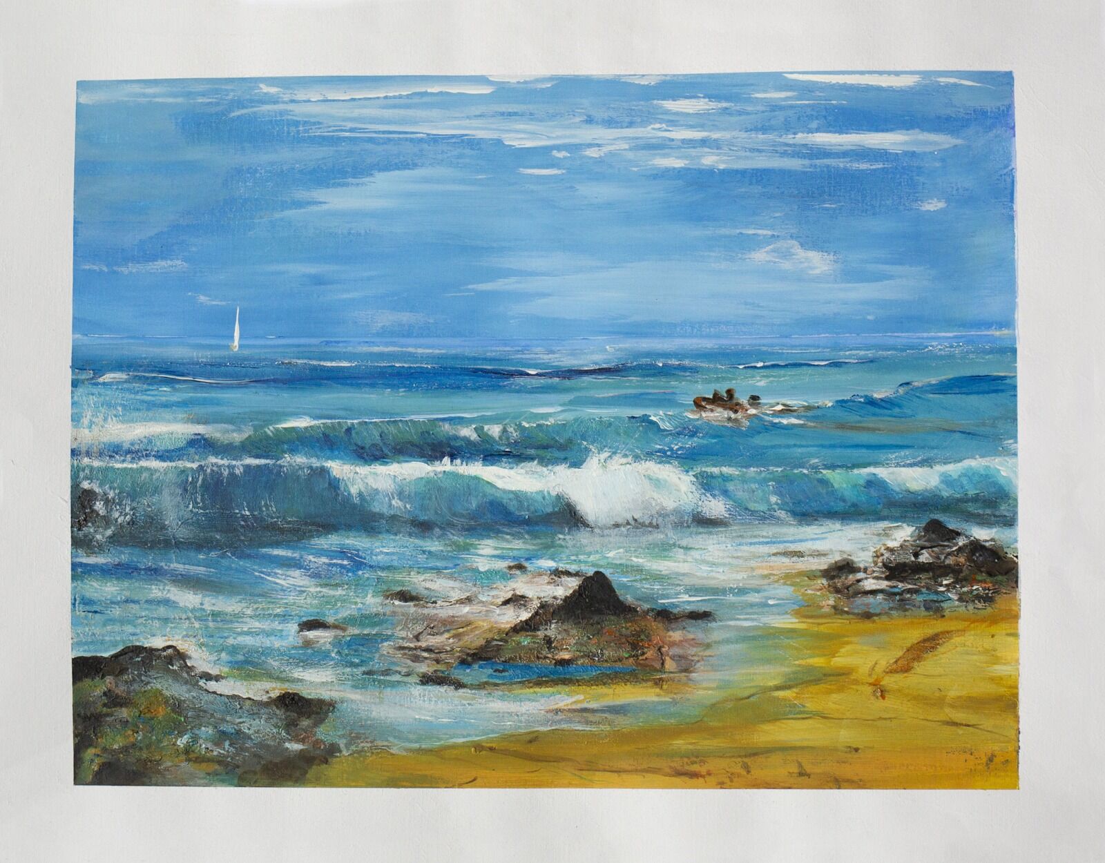 In the distance