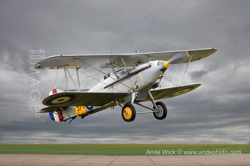 Biplane Hawker Nimrod