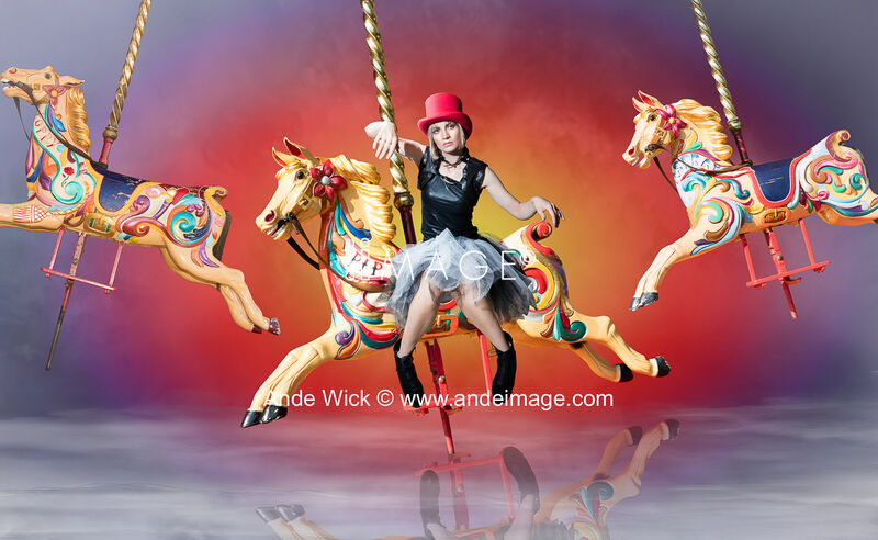 Girl on Galloper