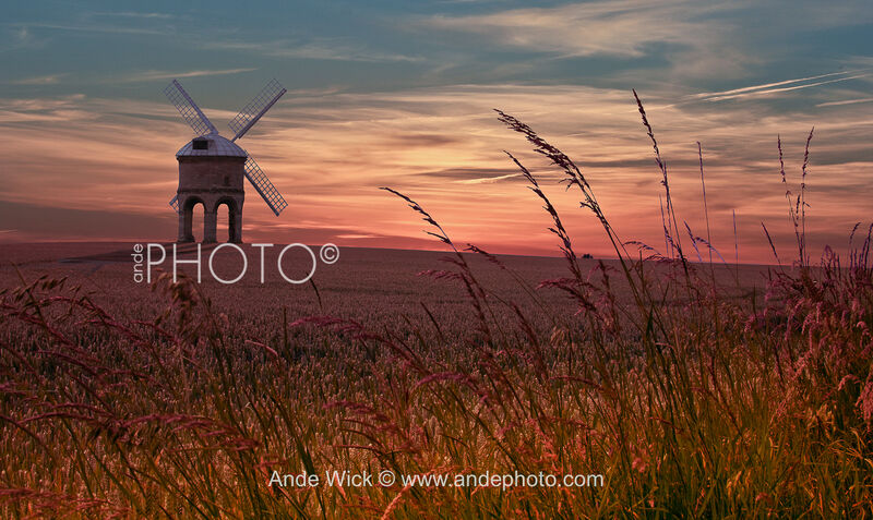 Sunset Chesterton Windmill