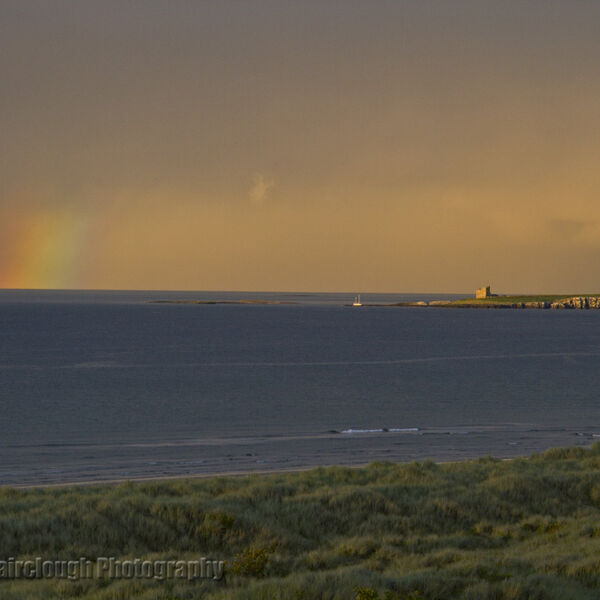 Rainbow over the Inner Farne Islands - Norhumberland
