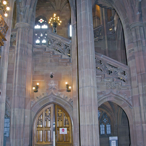 Interior view of John Rylands Library - Deansgate