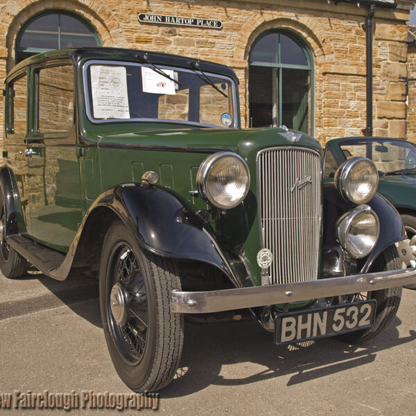 Austin Lichfield (1936) 4 door saloon car.
