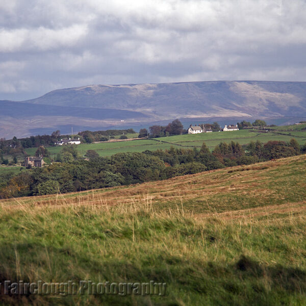 View of the Peak District from the Cage