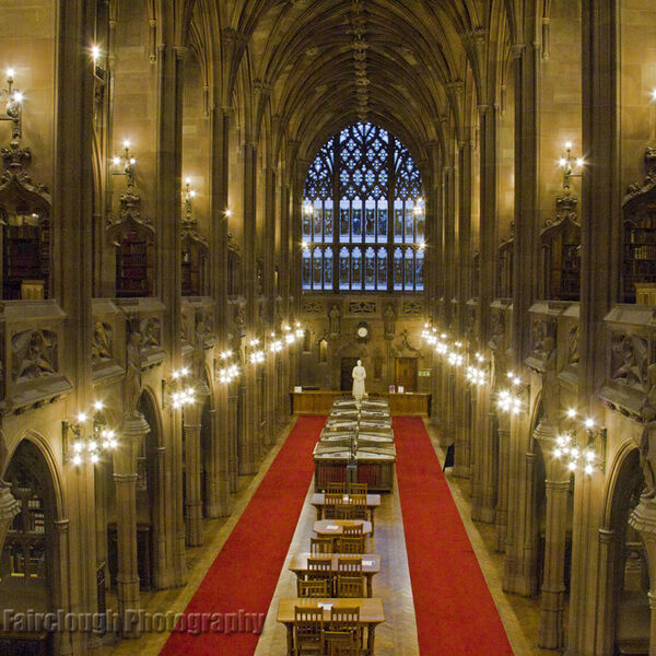The historic reading Room - John Rylands Library