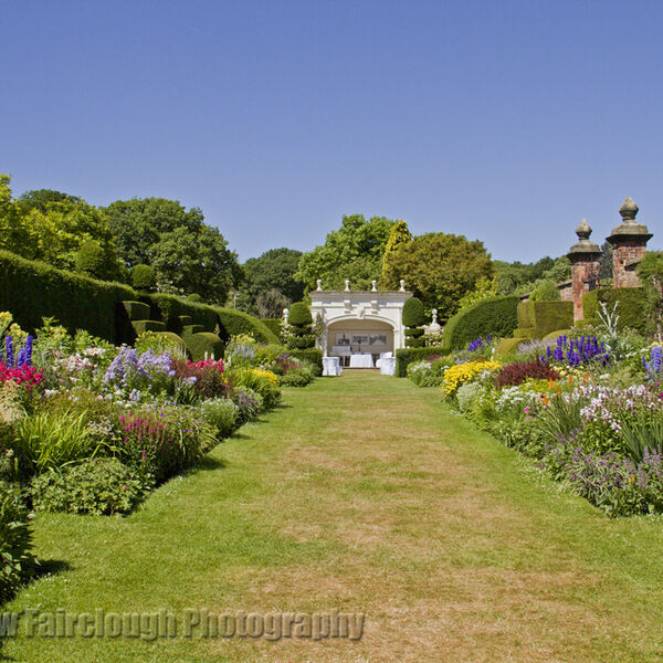 Herbaceous Borders and the Alcove